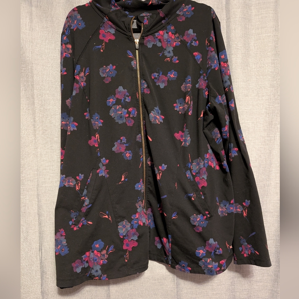 Lane Bryant Zip-Up Track Jacket
